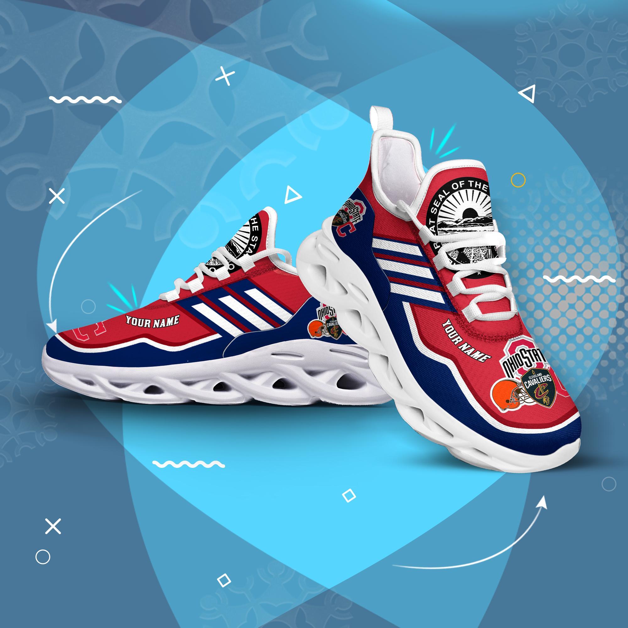 Personalized Ohio Sport Team Max Soul Shoes Sneakers for Men And Women – Casual Shoes, Streetwear Shoes - Image 10