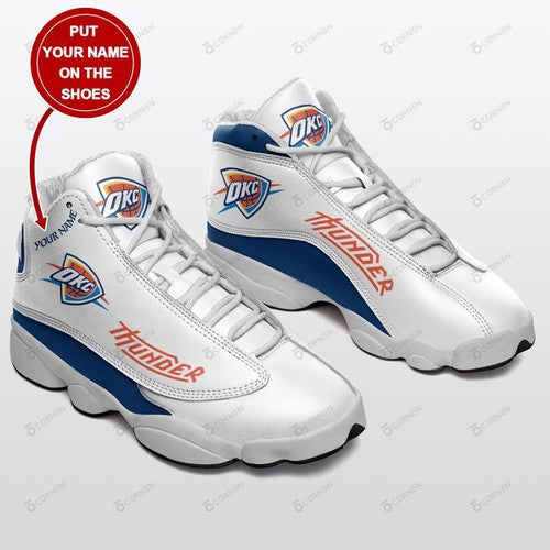 Personalized Oklahoma City Thunder JD13 Sneakers Shoes for Men & Women | Custom Fan Gift
