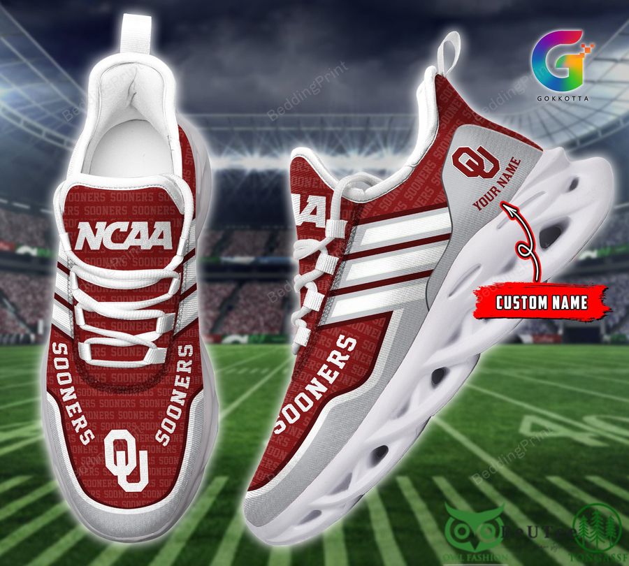 Personalized Oklahoma Sooners Max Soul Shoes Sneakers for Men And Women – NCAA Fan Shoes, Team Sneakers