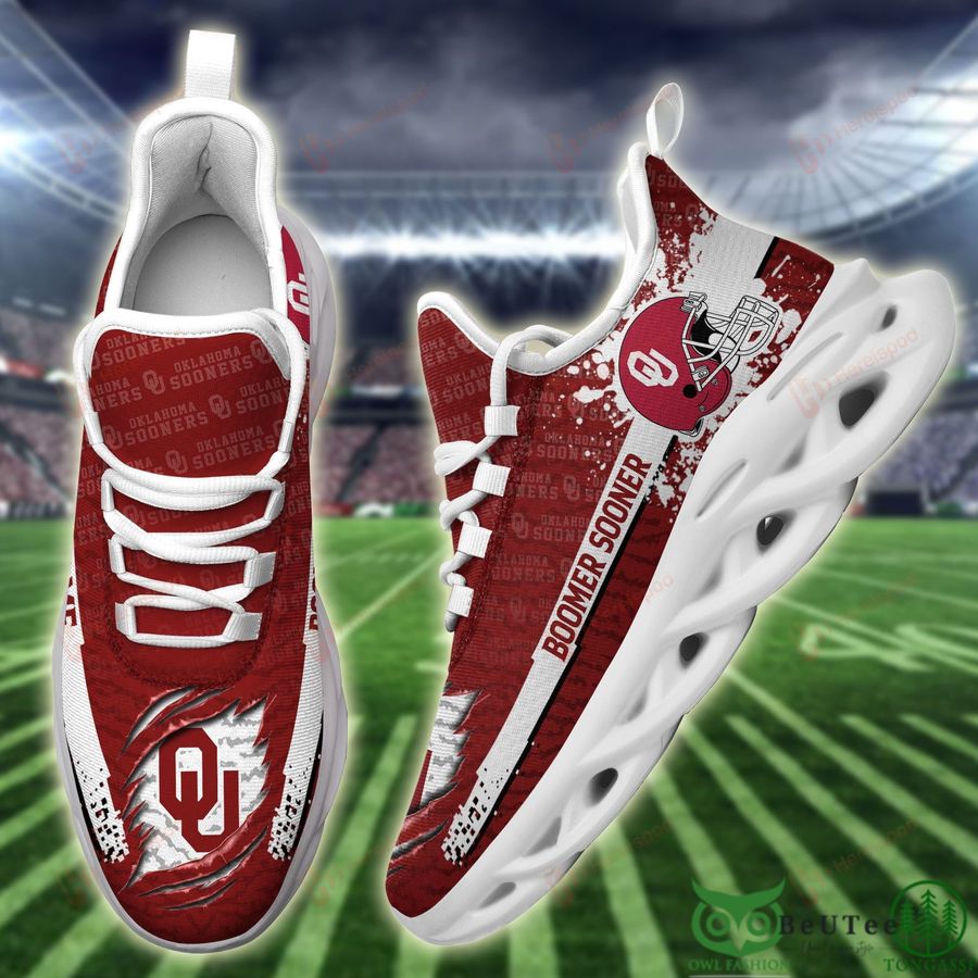 Personalized Oklahoma Sooners Max Soul Shoes Sneakers for Men And Women – NCAA Fan Shoes, Team Sneakers