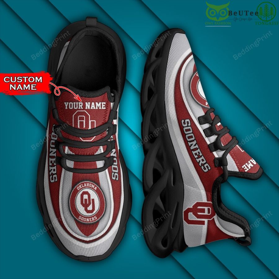 Personalized Oklahoma Sooners Max Soul Shoes Sneakers for Men And Women – NCAA Fan Shoes, Team Sneakers