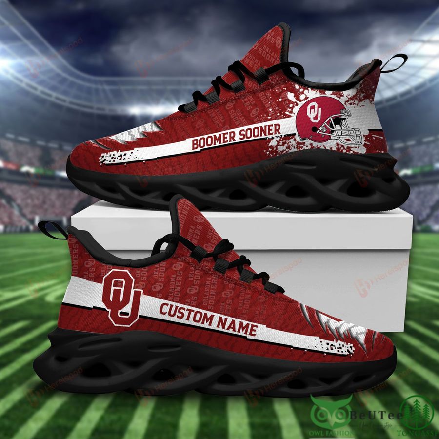 Personalized Oklahoma Sooners Max Soul Shoes Sneakers for Men And Women – NCAA Fan Shoes, Team Sneakers - Image 4