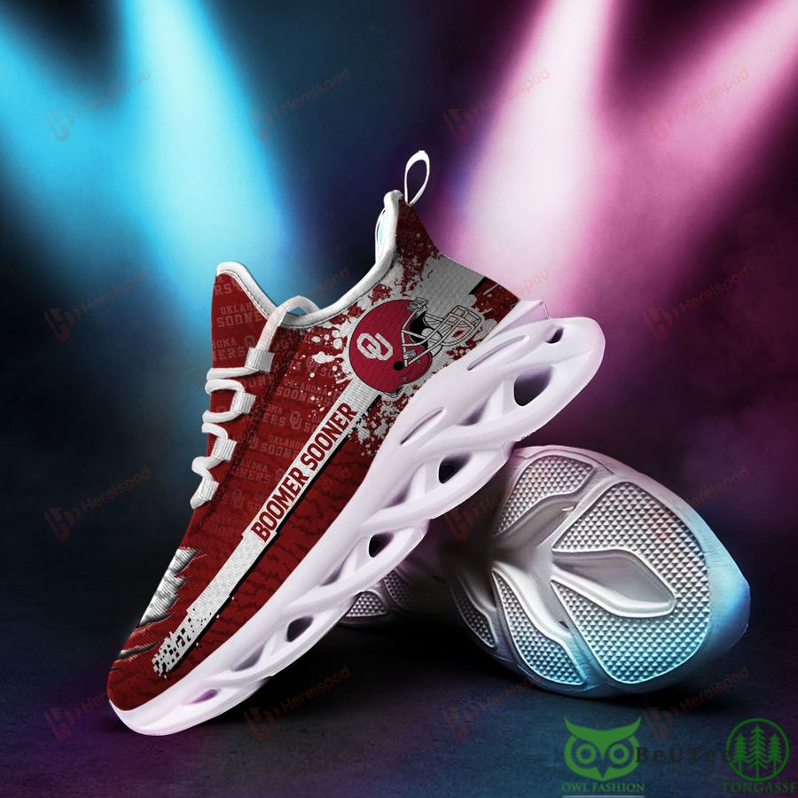 Personalized Oklahoma Sooners Max Soul Shoes Sneakers for Men And Women – NCAA Fan Shoes, Team Sneakers - Image 3