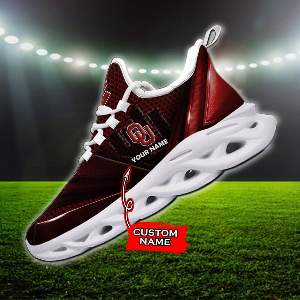 Personalized Oklahoma Sooners NCAA Max Soul Shoes Sneakers for Men And Women – NCAA Fan Shoes, Team Sneakers
