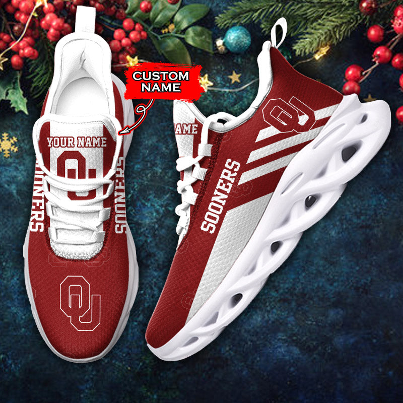 Personalized Oklahoma Sooners NCAA Max Soul Shoes Sneakers for Men And Women – NCAA Fan Shoes, Team Sneakers