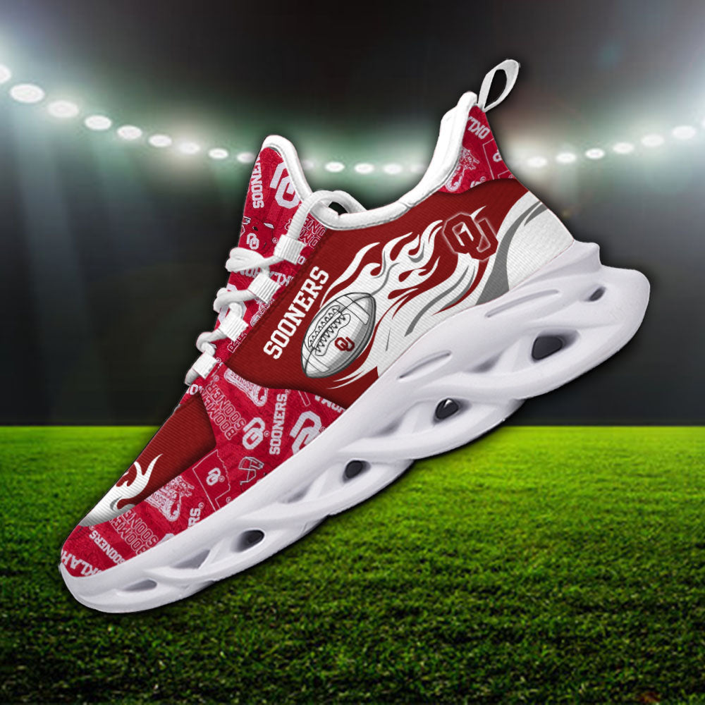 Personalized Oklahoma Sooners NCAA Max Soul Shoes Sneakers for Men And Women – NCAA Fan Shoes, Team Sneakers