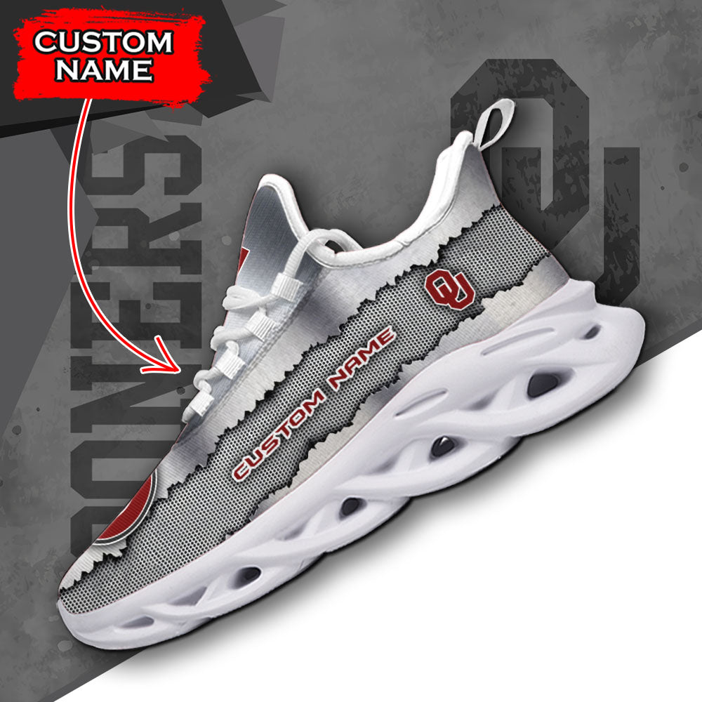 Personalized Oklahoma Sooners NCAA Max Soul Shoes Sneakers for Men And Women – NCAA Fan Shoes, Team Sneakers