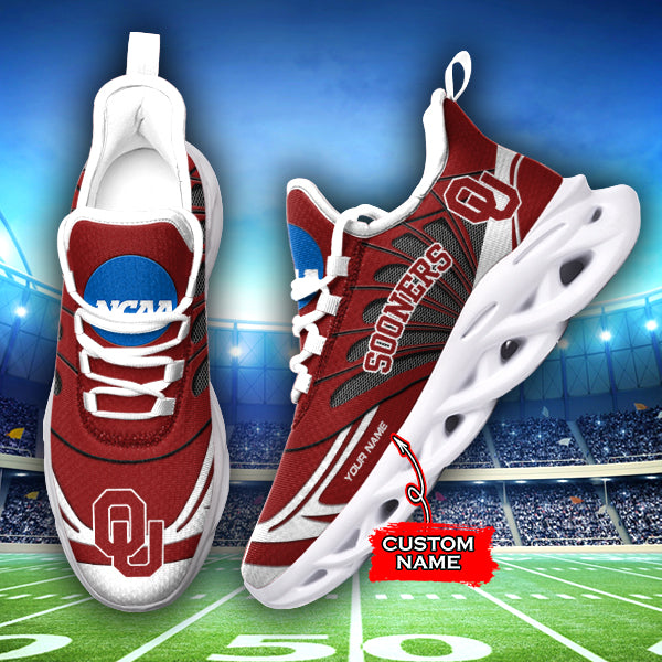 Personalized Oklahoma Sooners NCAA Max Soul Shoes Sneakers for Men And Women – NCAA Fan Shoes, Team Sneakers