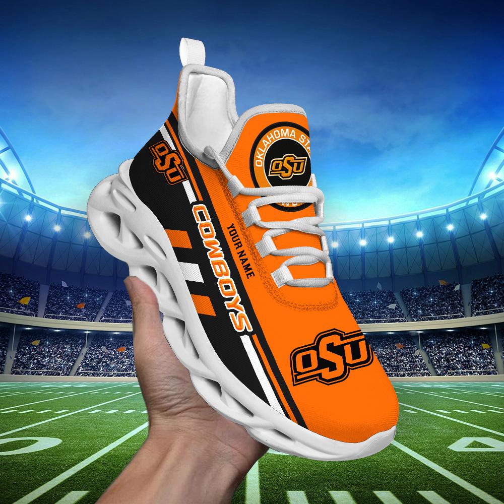 Personalized Oklahoma State Cowboys Max Soul Shoes Sneakers for Men And Women – NFL Football Fan Shoes, Team Sneakers