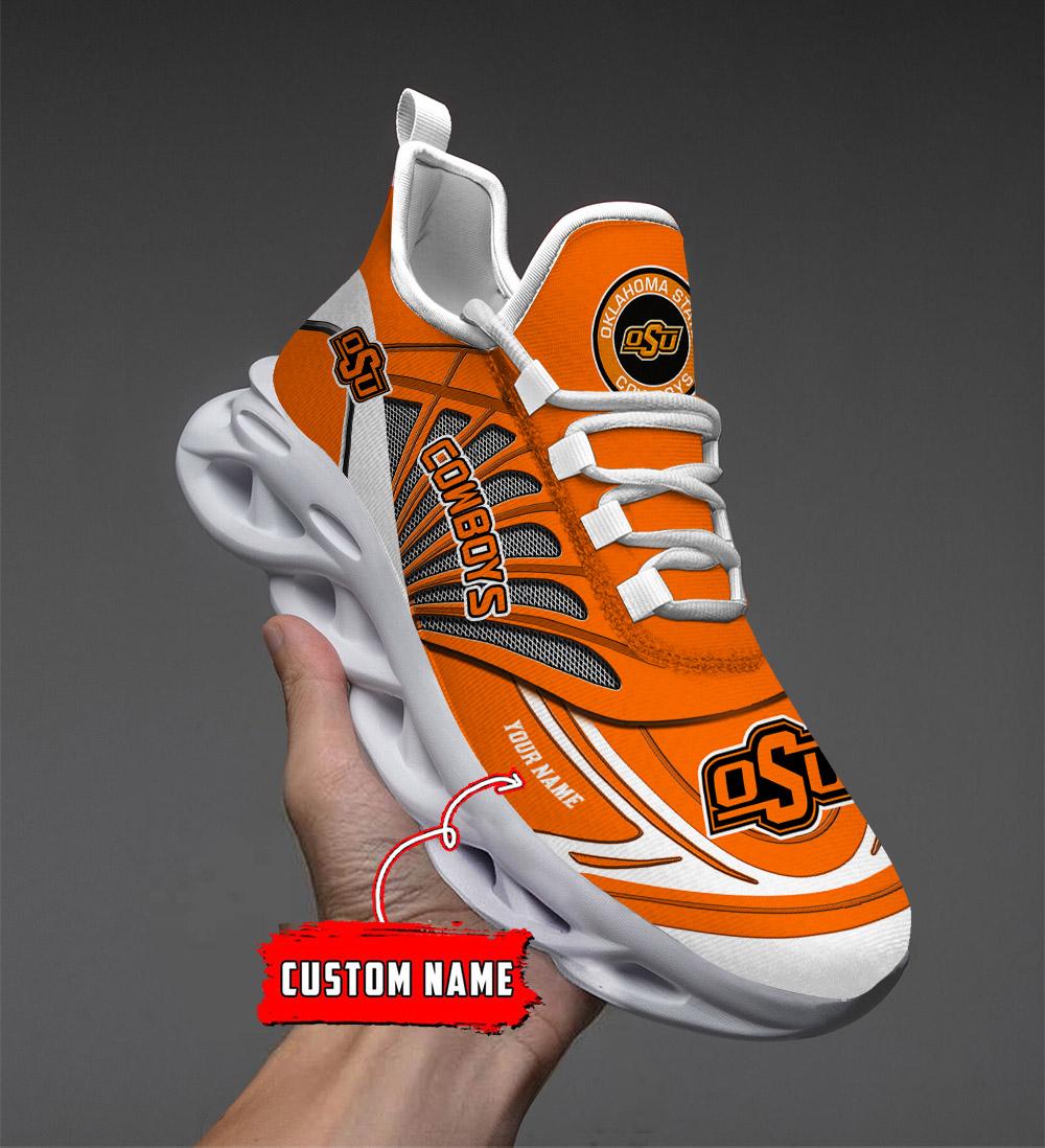 Personalized Oklahoma State Cowboys Max Soul Shoes Sneakers for Men And Women – NFL Football Fan Shoes, Team Sneakers