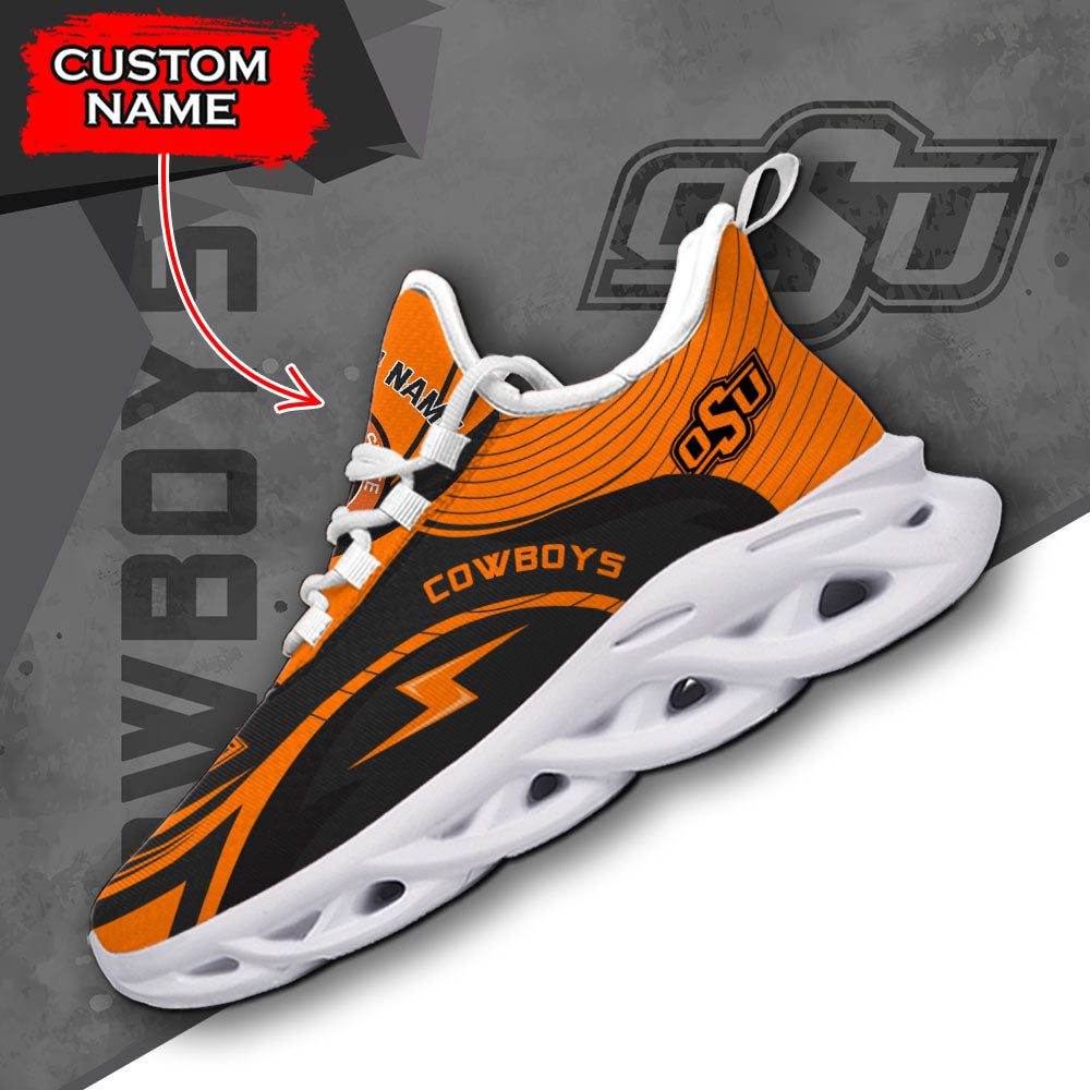 Personalized Oklahoma State Cowboys NCAA Max Soul Shoes Sneakers for Men And Women – NCAA Fan Shoes, Team Sneakers