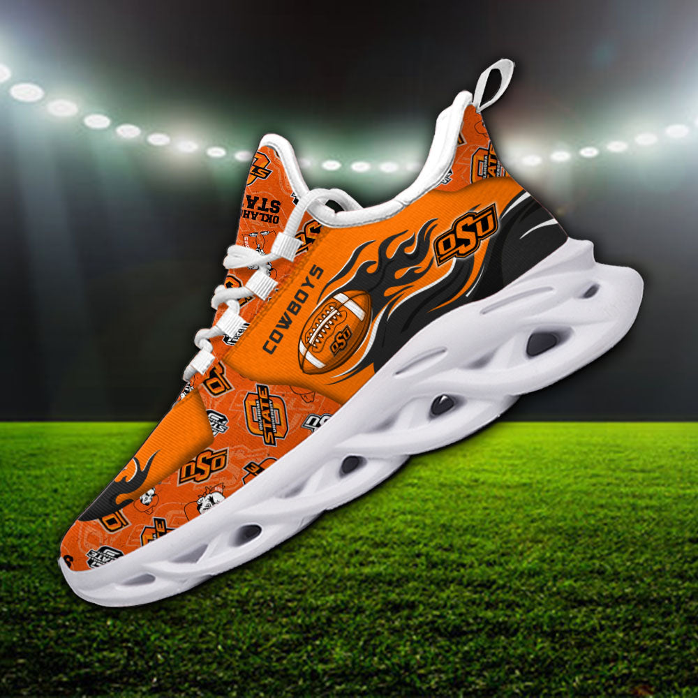 Personalized Oklahoma State Cowboys NCAA Max Soul ShoesSneakers for Men And Women – NCAA Fan Shoes, Team Sneakers
