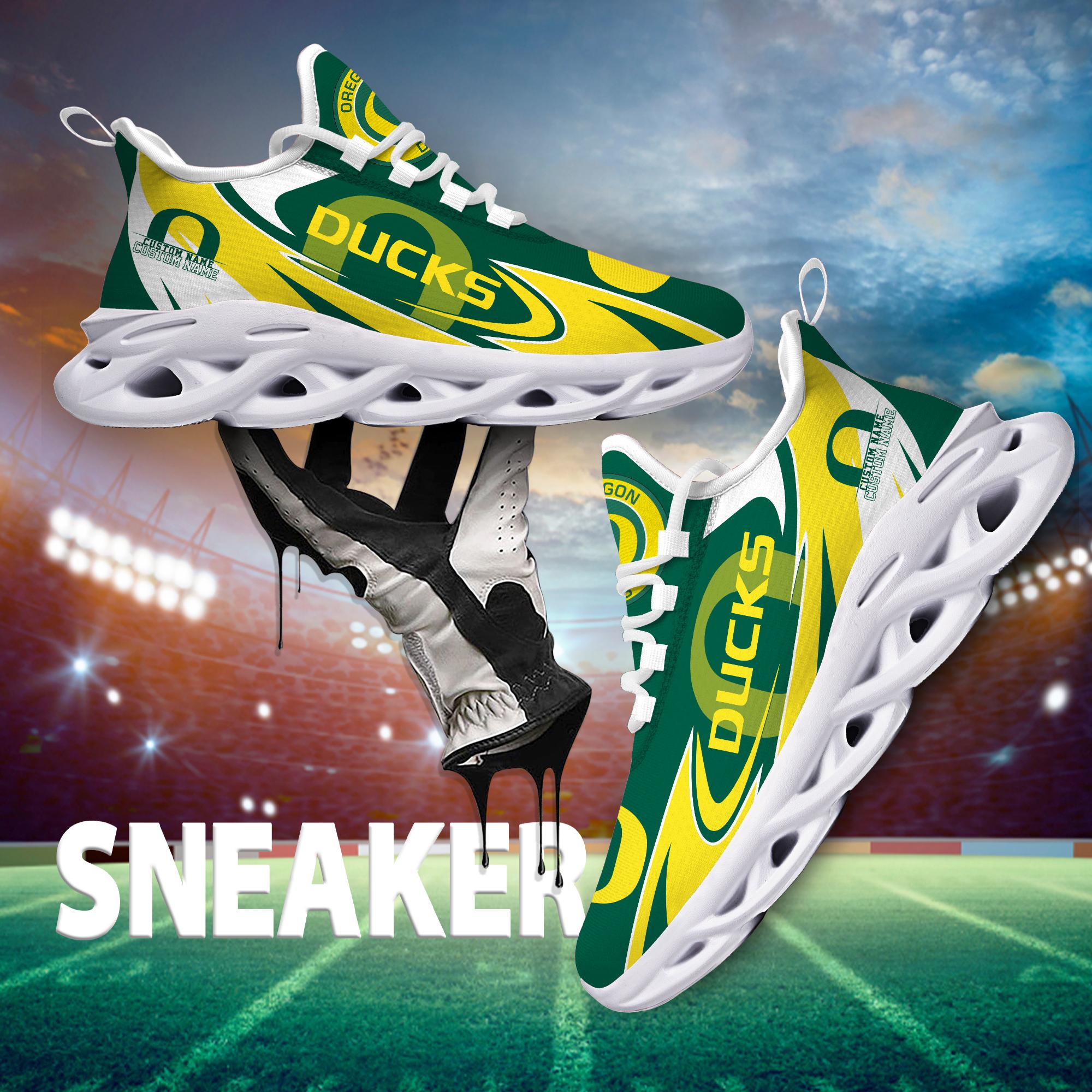 Personalized Oregon Ducks Max Soul Shoes Sneakers for Men And Women – Casual Shoes, Streetwear Shoes