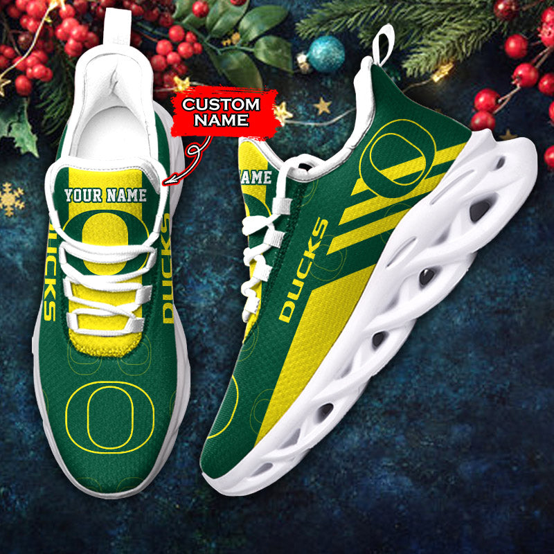 Personalized Oregon Ducks NCAA Max Soul Shoes Sneakers for Men And Women – NCAA Fan Shoes, Team Sneakers