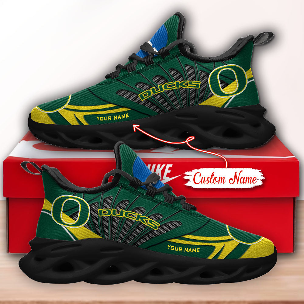 Personalized Oregon Ducks NCAA Max Soul Shoes Sneakers for Men And Women – NCAA Fan Shoes, Team Sneakers