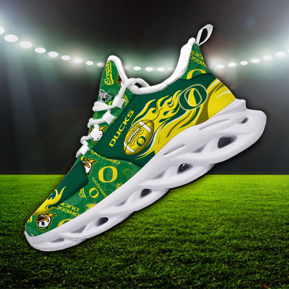 Personalized Oregon Ducks NCAA Max Soul Shoes Sneakers for Men And Women – NCAA Fan Shoes, Team Sneakers