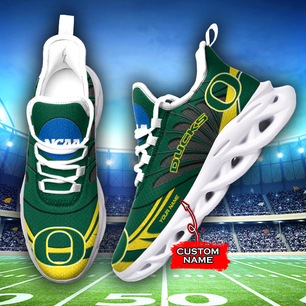 Personalized Oregon Ducks NCAA Max Soul Shoes Sneakers for Men And Women – NCAA Fan Shoes, Team Sneakers
