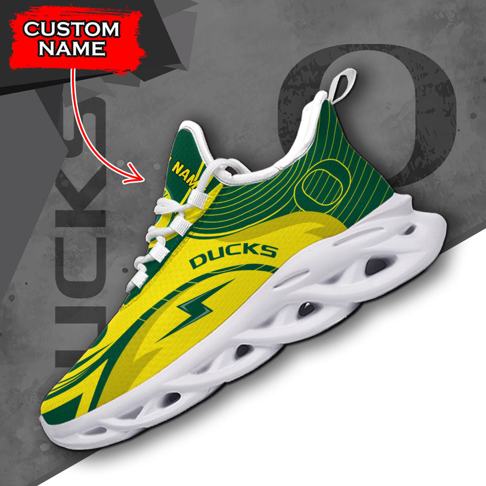 Personalized Oregon Ducks NCAA Max Soul Shoes Sneakers for Men And Women – NCAA Fan Shoes, Team Sneakers