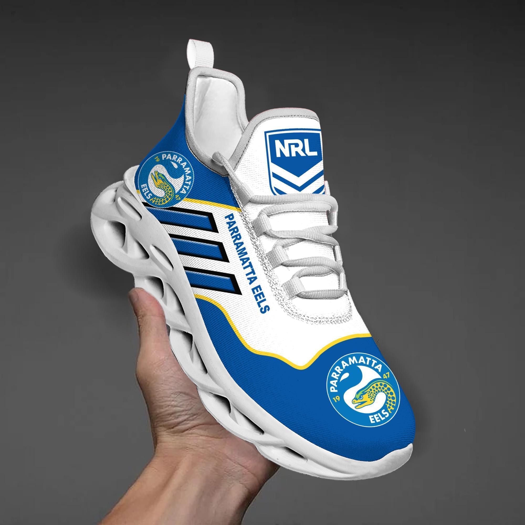 Personalized Parramatta Eels Max Soul Shoes Sneakers for Men And Women – Car Shoes, Racing Sneakers