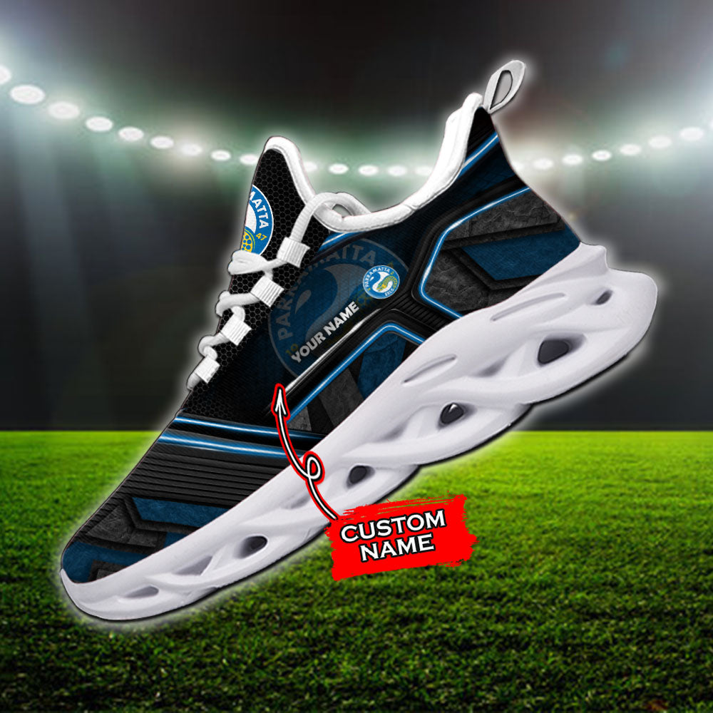 Personalized Parramatta Eels NRL Max Soul Shoes Sneakers for Men And Women – Car Shoes, Racing Sneakers