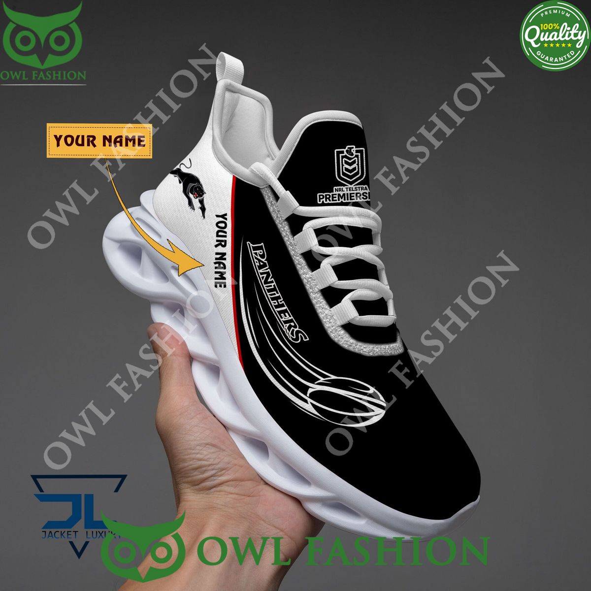 Personalized Penrith Panthers Max Soul Shoes Sneakers for Men And Women – NFL Football Fan Shoes, Team Sneakers