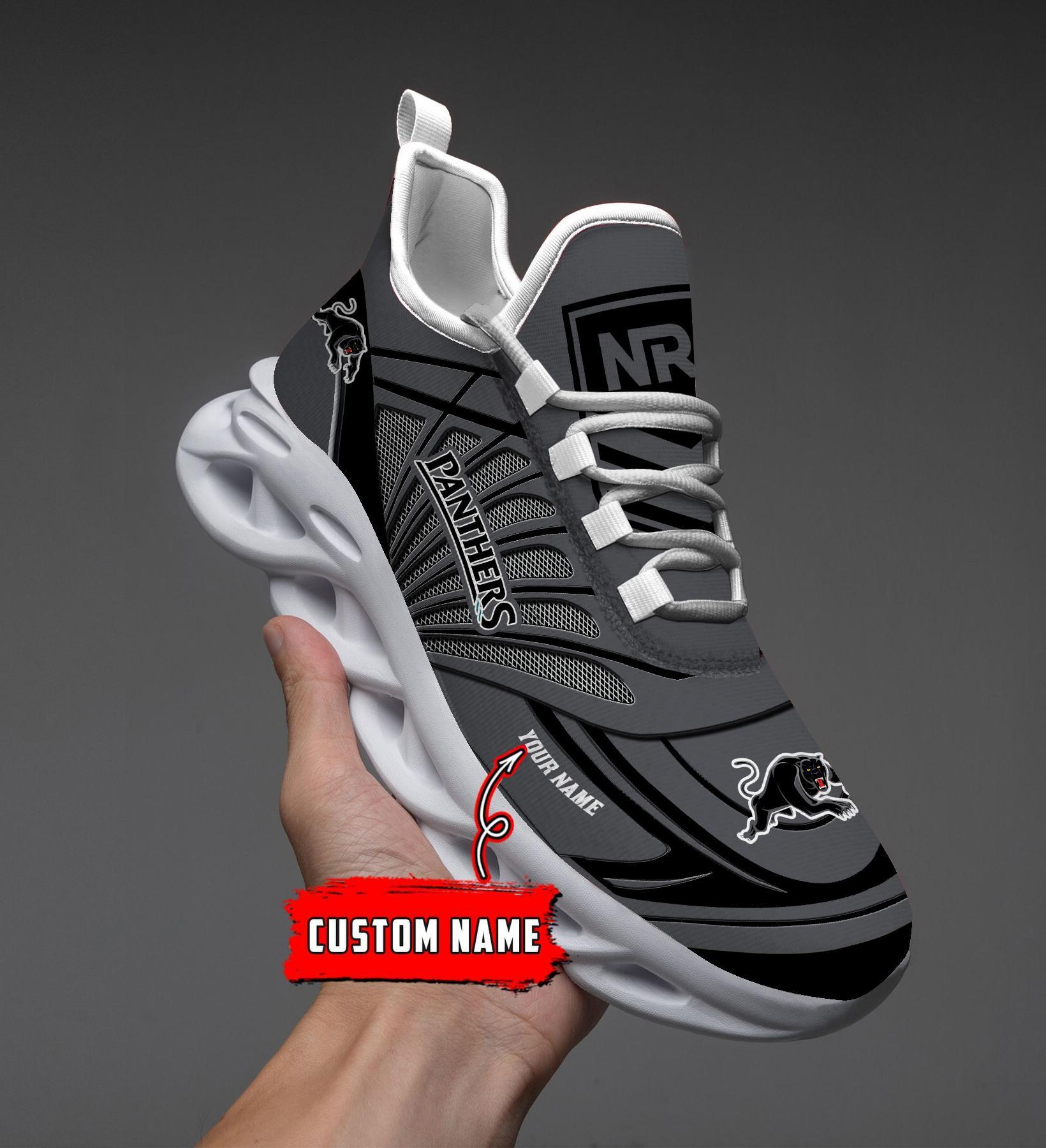 Personalized Penrith Panthers Max Soul Shoes Sneakers for Men And Women – NFL Football Fan Shoes, Team Sneakers