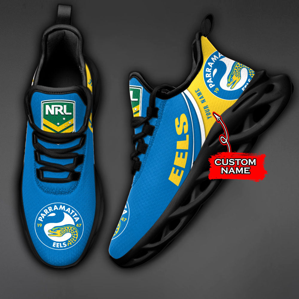 Personalized Penrith Panthers NRL Max Soul Shoes Sneakers for Men And Women – NFL Football Fan Shoes, Team Sneakers