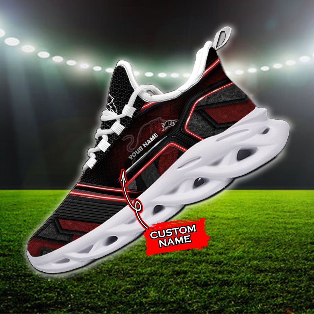 Personalized Penrith Panthers NRL Max Soul Shoes Sneakers for Men And Women – NFL Football Fan Shoes, Team Sneakers