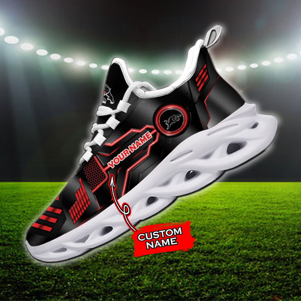 Personalized Penrith Panthers NRL Max Soul Shoes Sneakers for Men And Women – NFL Football Fan Shoes, Team Sneakers