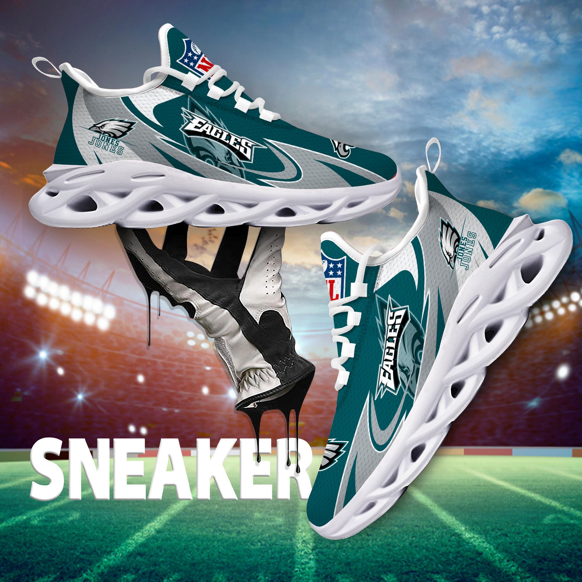 Personalized Philadelphia Eagles Max Soul Shoes Sneakers for Men And Women – NFL Football Fan Shoes, Team Sneakers