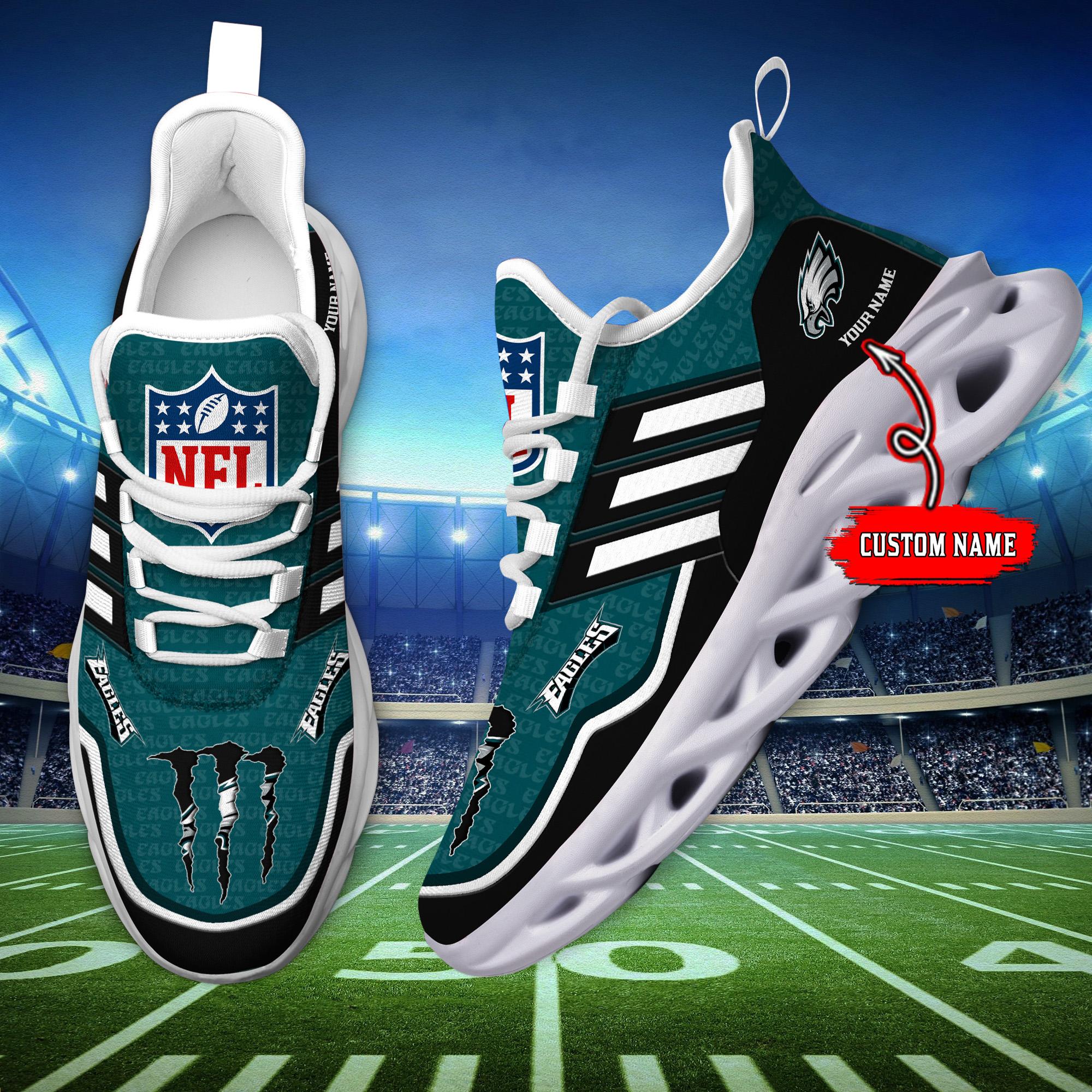 Personalized Philadelphia Eagles Max Soul Shoes Sneakers for Men And Women – NFL Football Fan Shoes, Team Sneakers