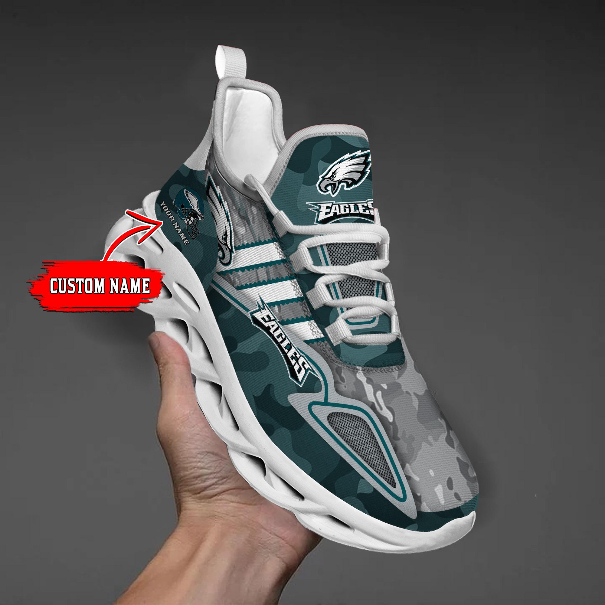 Personalized Philadelphia Eagles Max Soul Shoes Sneakers for Men And Women – NFL Football Fan Shoes, Team Sneakers