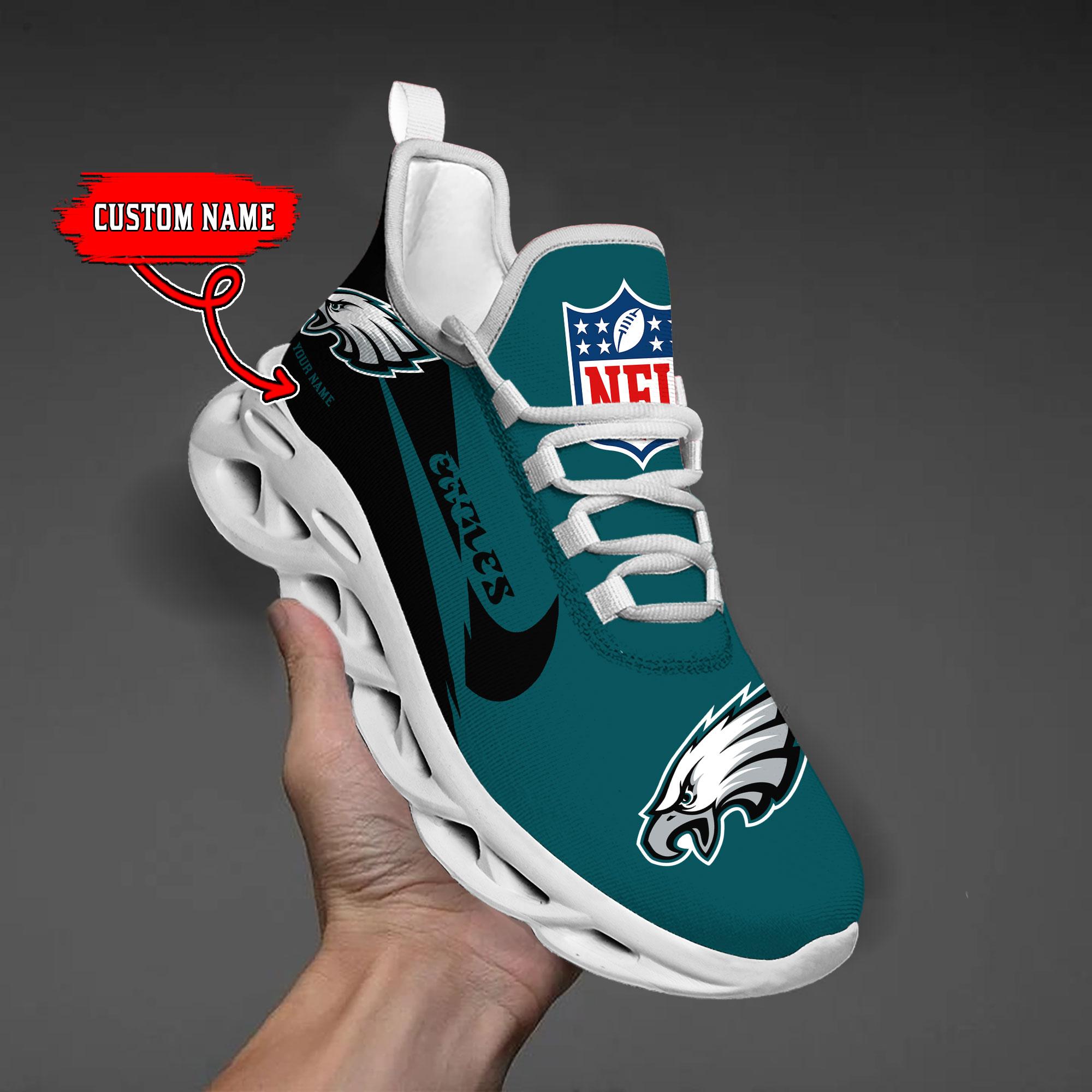 Personalized Philadelphia Eagles Max Soul Shoes Sneakers for Men And Women – NFL Football Fan Shoes, Team Sneakers
