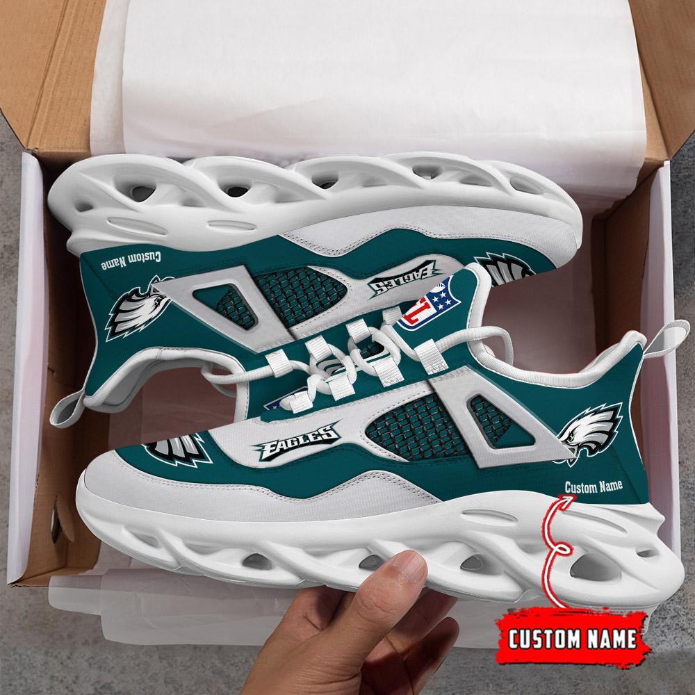Personalized Philadelphia Eagles Max Soul Shoes Sneakers for Men And Women – NFL Football Fan Shoes, Team Sneakers