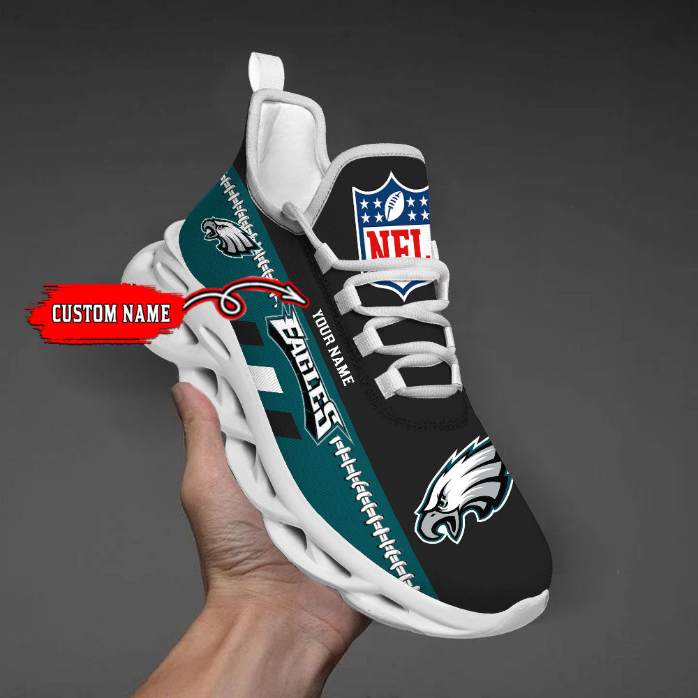 Personalized Philadelphia Eagles Max Soul Shoes Sneakers for Men And Women – NFL Football Fan Shoes, Team Sneakers
