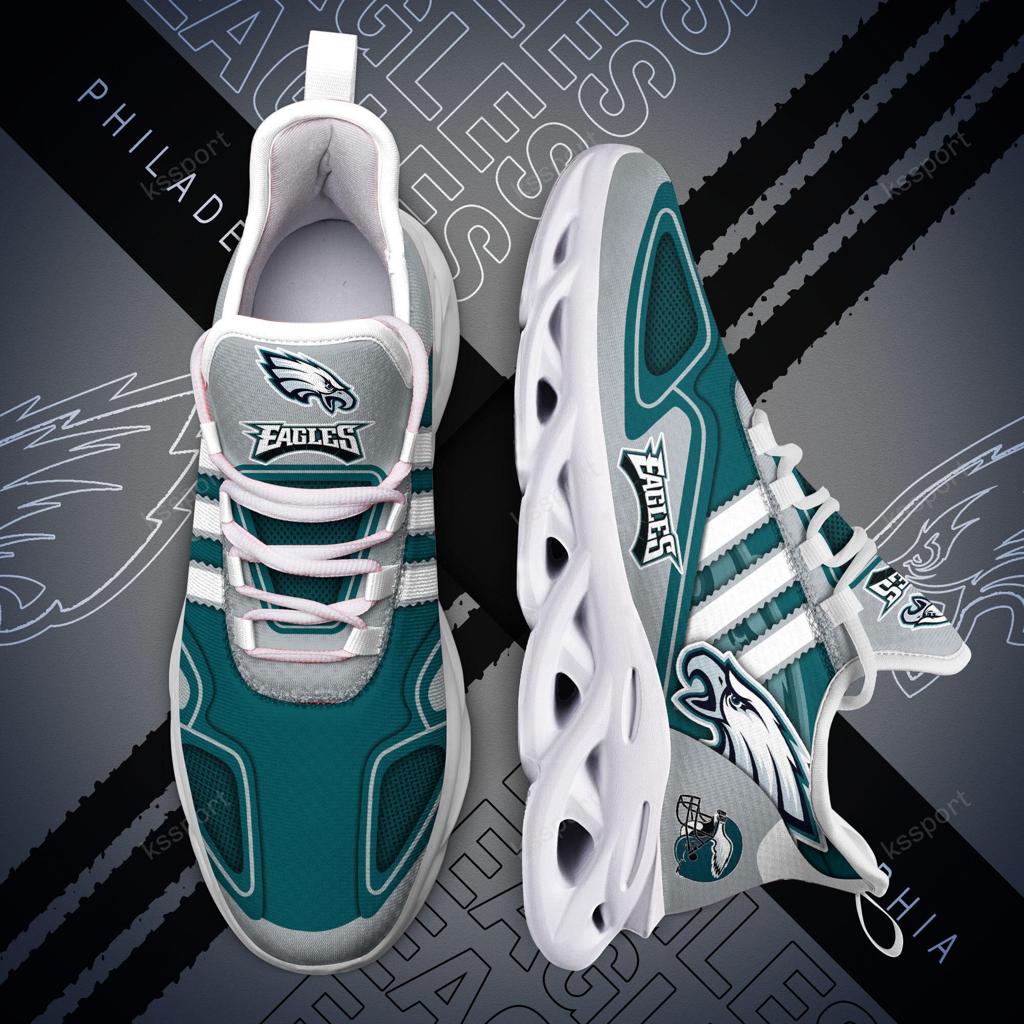 Personalized Philadelphia Eagles Max Soul Shoes Sneakers for Men And Women – NFL Football Fan Shoes, Team Sneakers