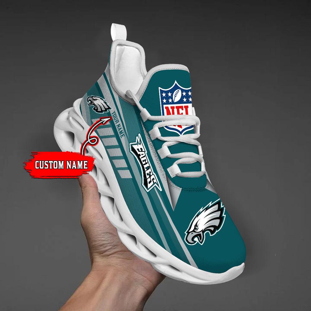 Personalized Philadelphia Eagles Max Soul Shoes Sneakers for Men And Women – NFL Football Fan Shoes, Team Sneakers