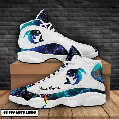 Personalized Pisces Zodiac JD13 Sneakers Shoes for Men & Women | Personalized Gift for Style Lovers