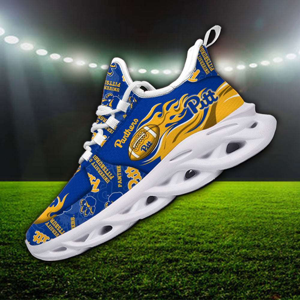 Personalized Pittsburgh Panthers NCAA Max Soul Shoes Sneakers for Men And Women – NCAA Fan Shoes, Team Sneakers