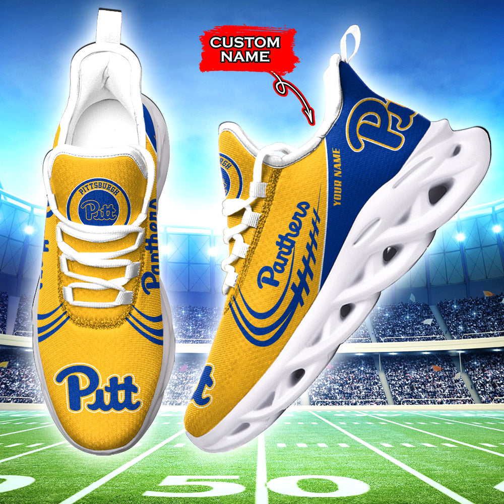 Personalized Pittsburgh Panthers NCAA Max Soul Shoes Sneakers for Men And Women – NCAA Fan Shoes, Team Sneakers
