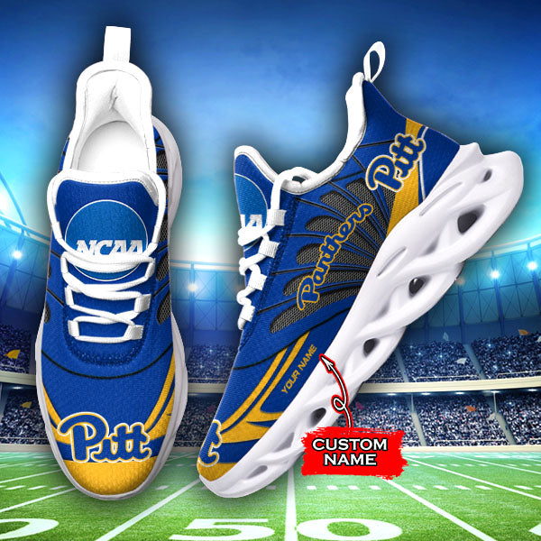 Personalized Pittsburgh Panthers NCAA Max Soul Shoes Sneakers for Men And Women – NCAA Fan Shoes, Team Sneakers