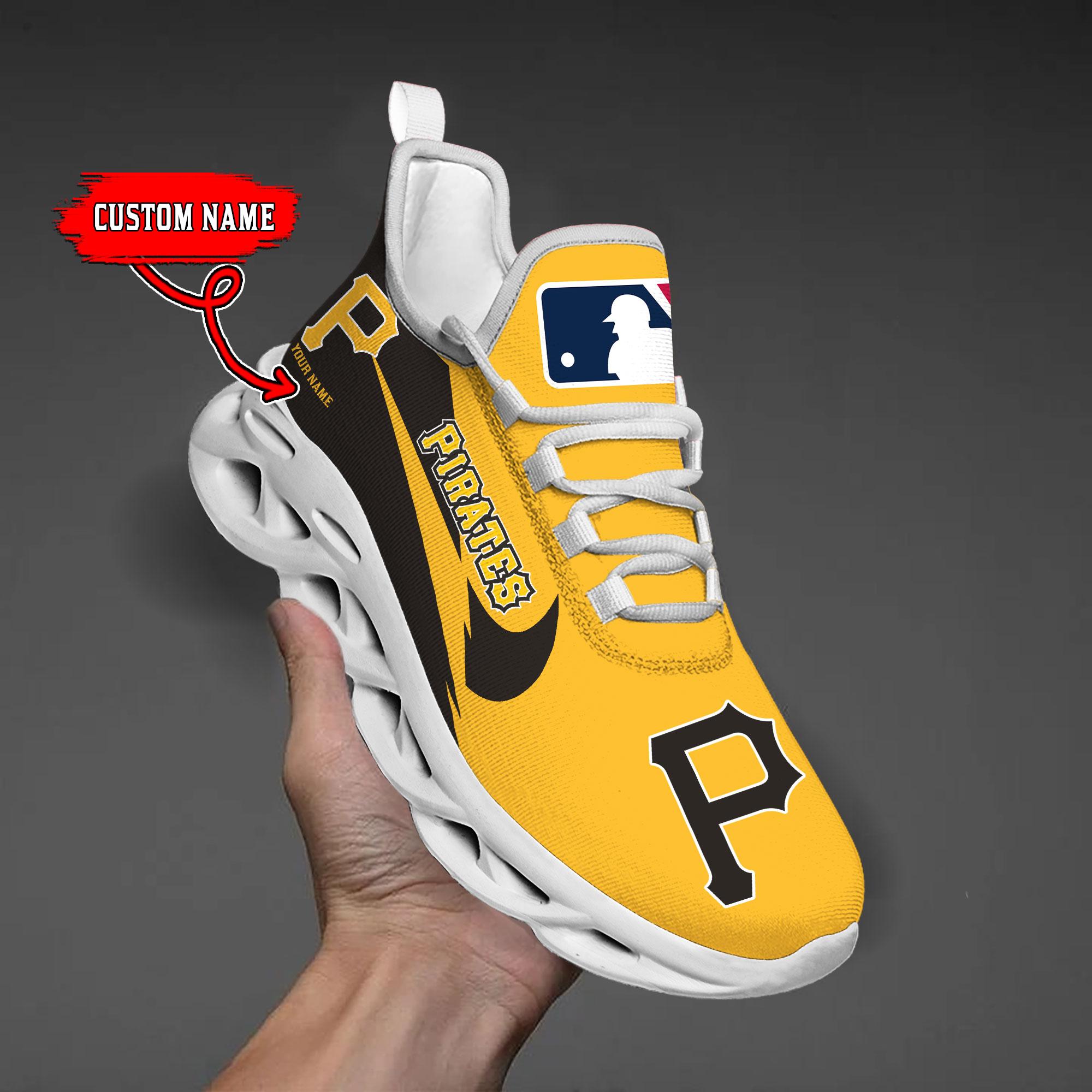 Personalized Pittsburgh Pirates Max Soul Shoes Sneakers for Men And Women – MLB Baseball Fan Shoes, Team Sneakers