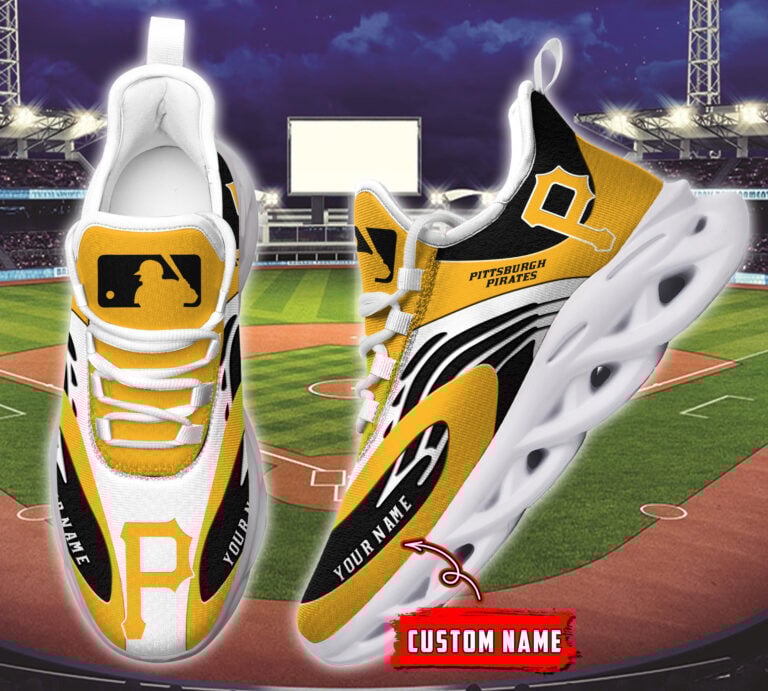Personalized Pittsburgh Pirates Max Soul Shoes Sneakers for Men And Women – MLB Baseball Fan Shoes, Team Sneakers
