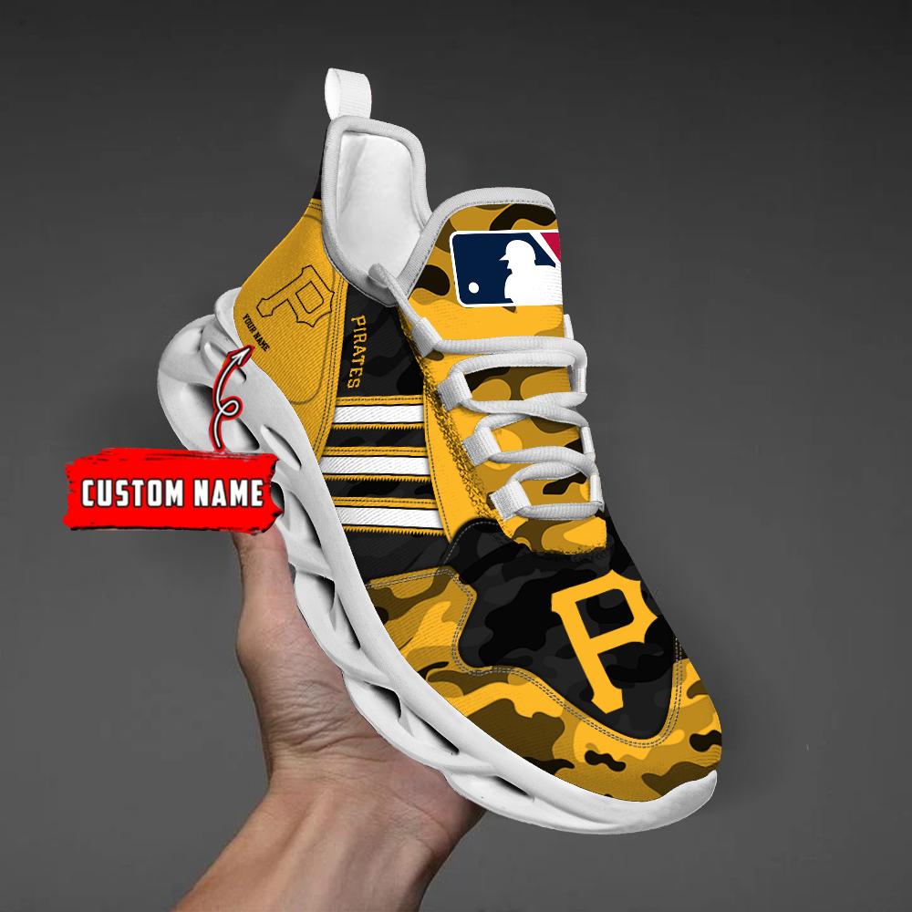 Personalized Pittsburgh Pirates Max Soul ShoesSneakers for Men And Women – MLB Baseball Fan Shoes, Team Sneakers