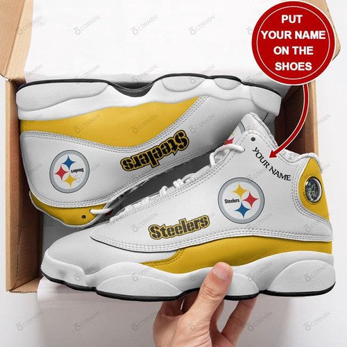 Personalized Pittsburgh Steelers JD13 Sneakers Shoes for Men & Women | Custom Fan Gift