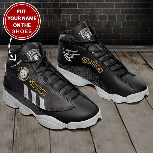 Personalized Pittsburgh Steelers JD13 Sneakers Shoes for Men & Women | Custom Fan Gift
