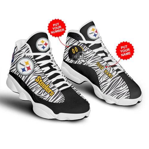 Personalized Pittsburgh Steelers JD13 Sneakers Shoes for Men & Women | Custom Fan Gift