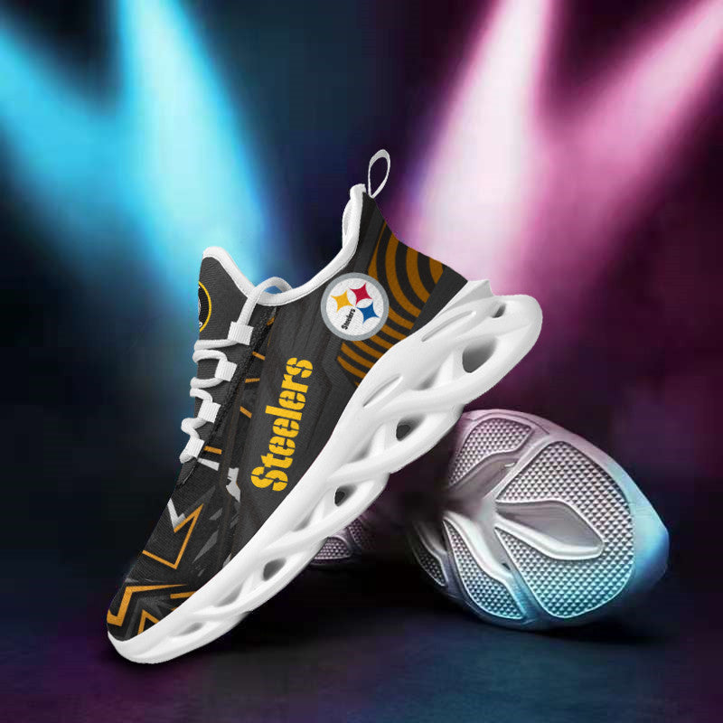 Personalized Pittsburgh Steelers NFL Max Soul Shoes Sneakers for Men And Women – NFL Football Fan Shoes, Team Sneakers