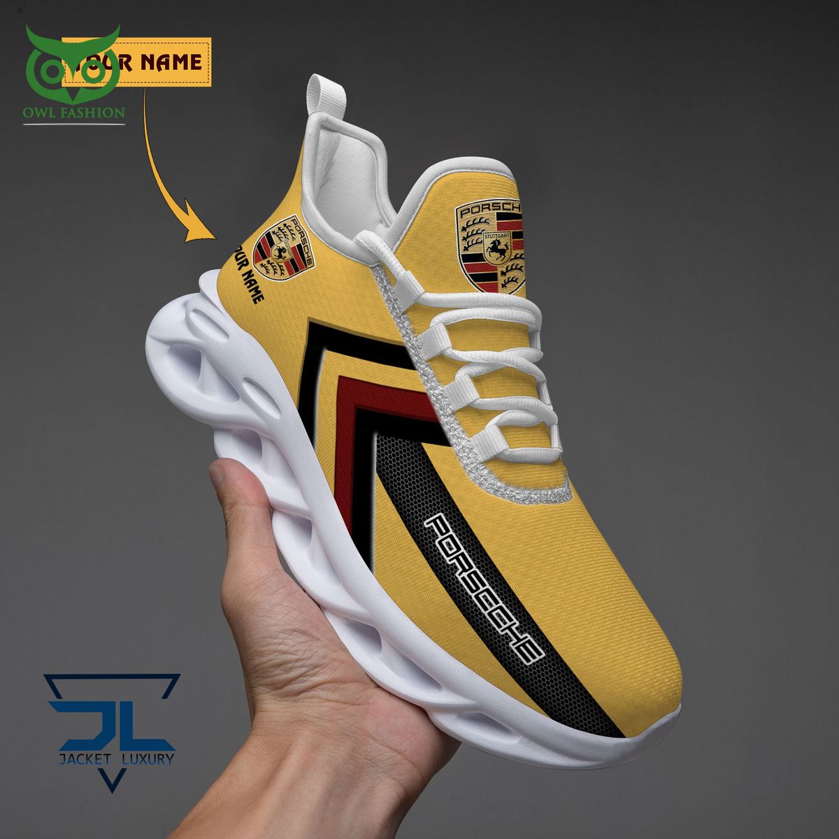 Personalized Porsche Max Soul Shoes Sneakers for Men And Women – Car Shoes, Racing Sneakers