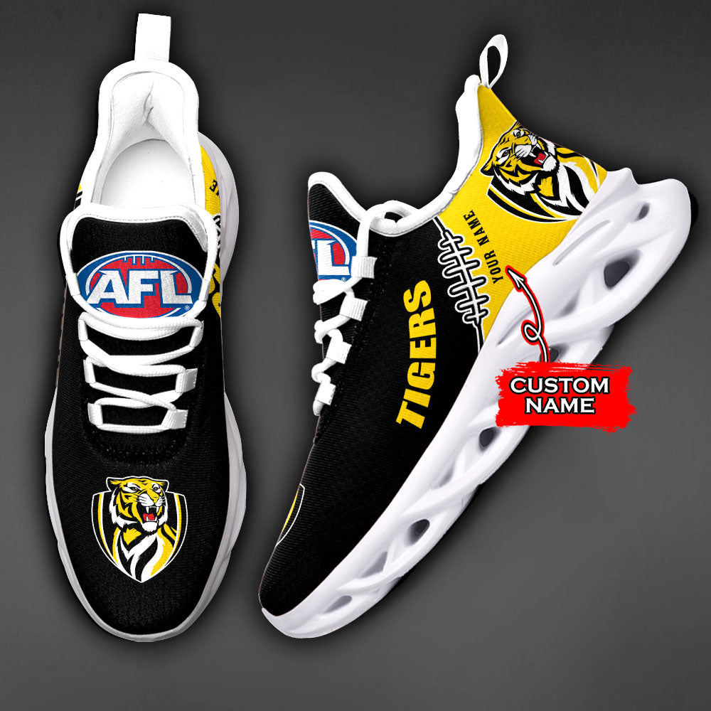 Personalized Richmond Tigers AFL Max Soul Shoes Sneakers for Men And Women – MLB Baseball Fan Shoes, Team Sneakers